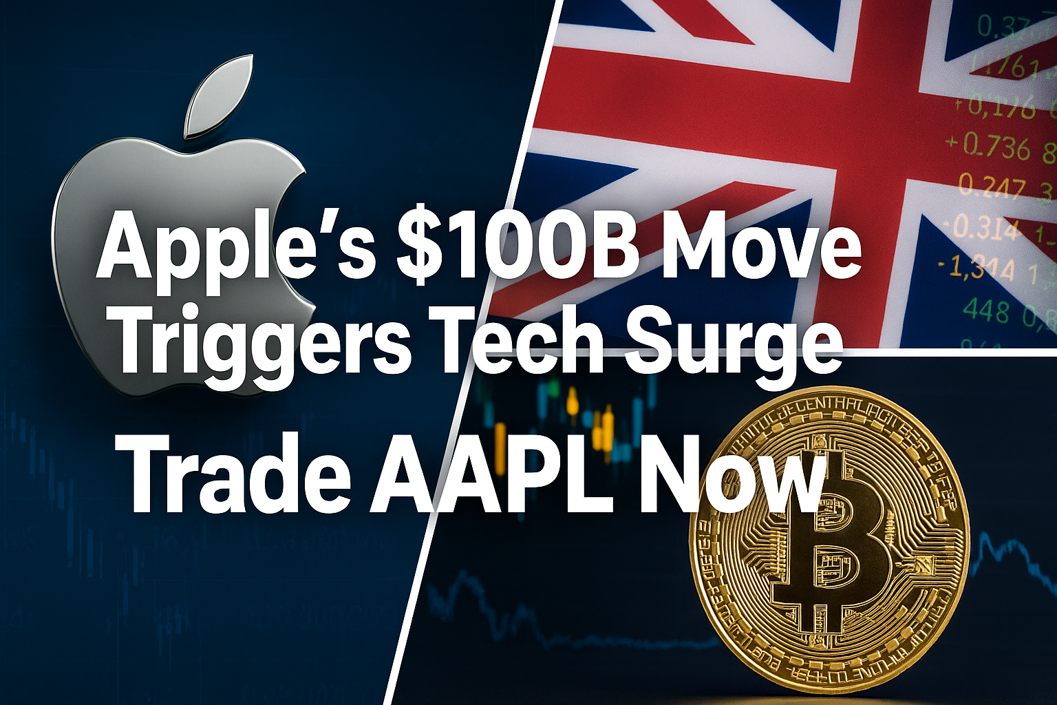 Apple’s $100B Move Triggers Tech Surge — Trade AAPL Now