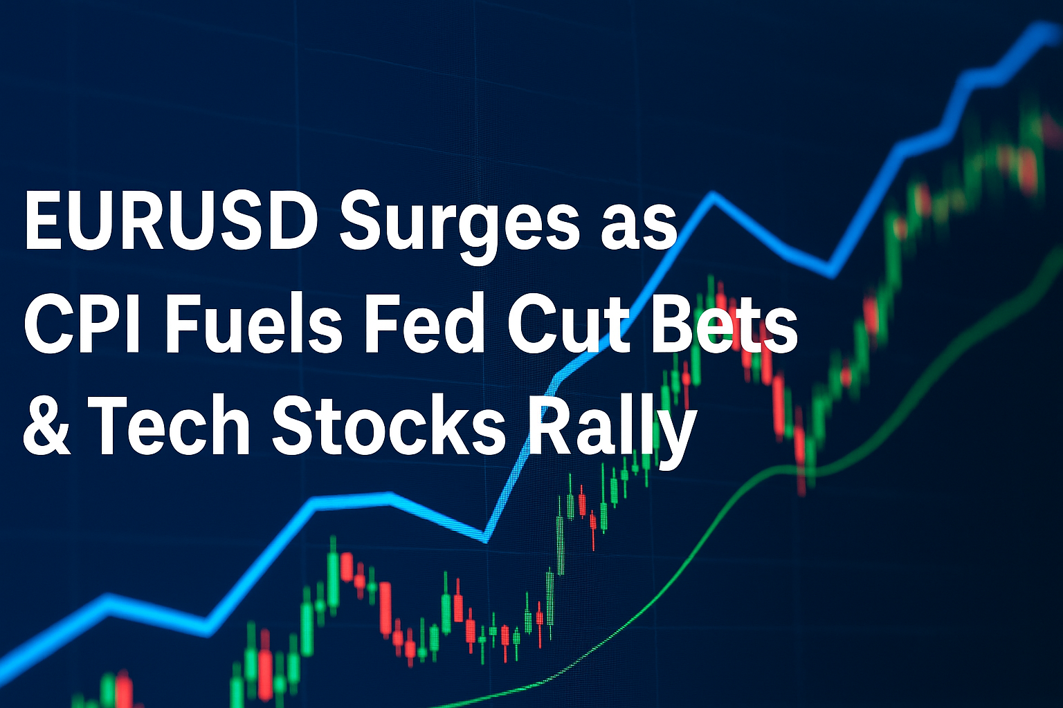 EURUSD Surges as CPI Fuels Fed Cut Bets & Tech Stocks Rally