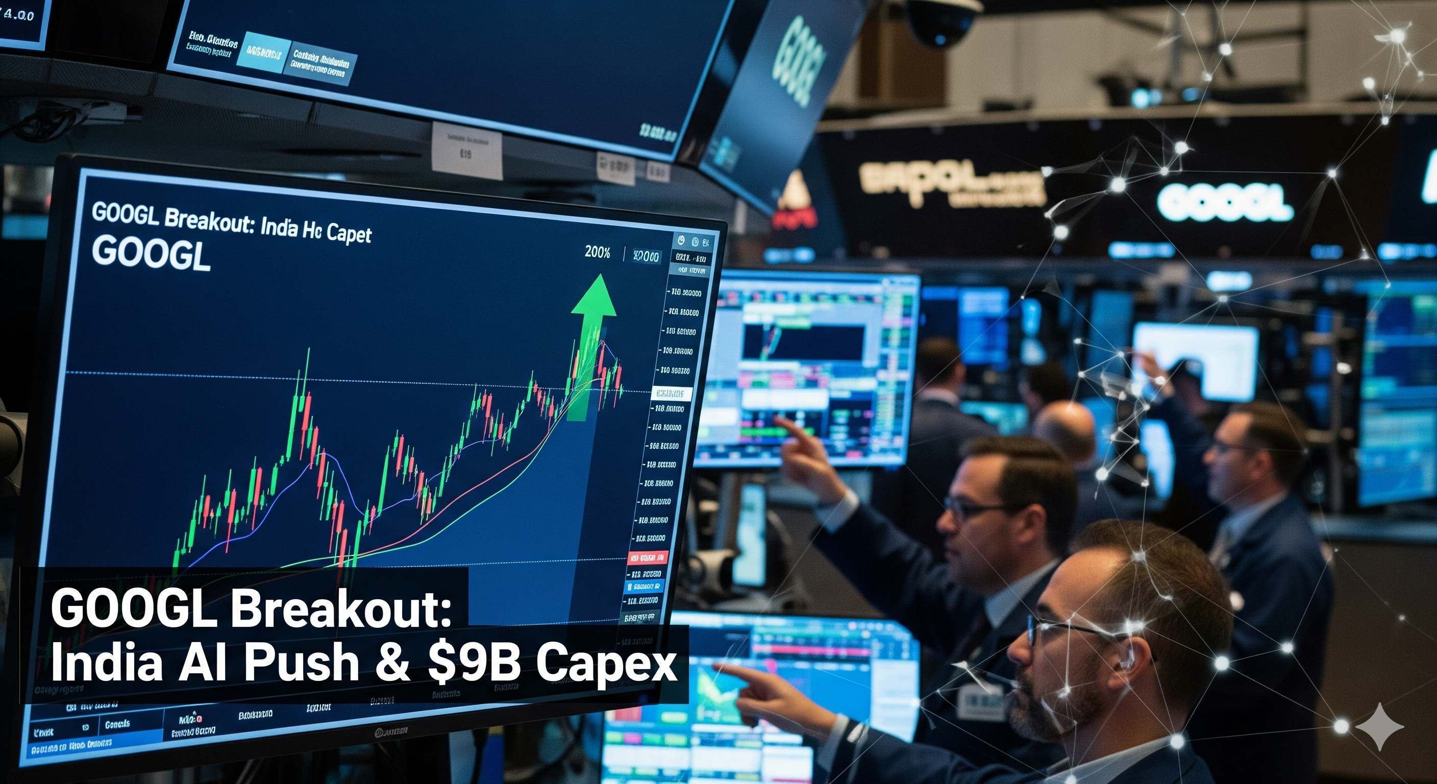 GOOGL Breakout: India AI Push & $9B Capex, Trade Plan