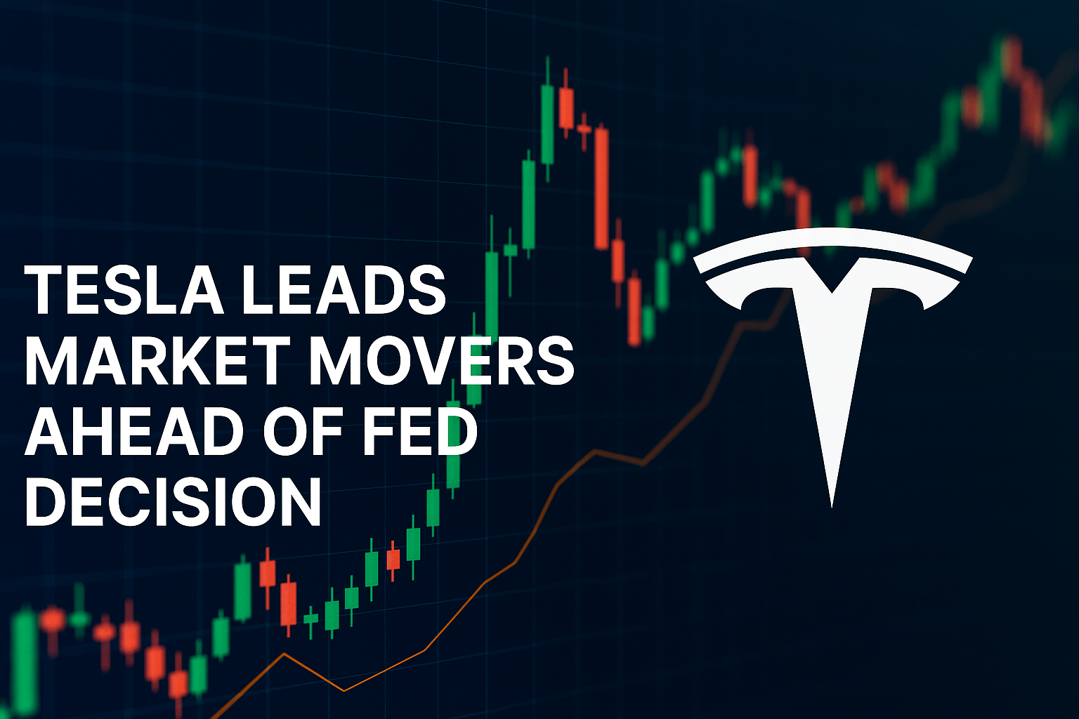 Tesla Leads Market Movers Ahead of Fed Decision